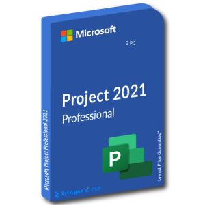 MS Project Professionnel 2021 (2 PC)