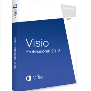 MS Visio Professionnel 2013 (5 PC)
