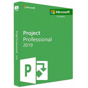 MS Project Professionnel 2019 (5 PC)