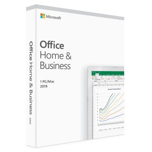 MS Office 2019 Home and Business Mac bind - 1 PC (30 jours)